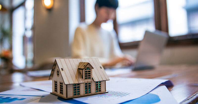 model home on desk top